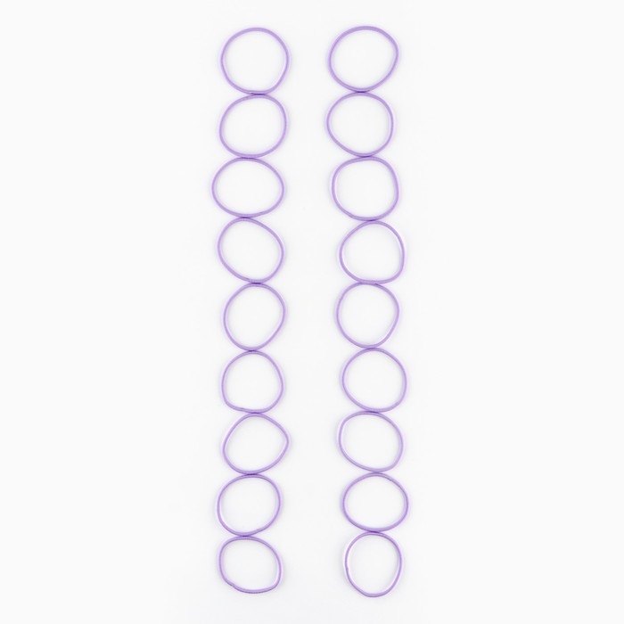 Резинки для волос &laquo;Be nice&raquo; 18 шт., диам. 4 см