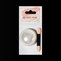 Втирка для ногтей, с аппликатором, цвет иней