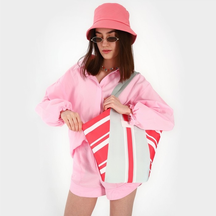 Сумка женская пляжная Сумка женская пляжная "Love" + бикини бэг