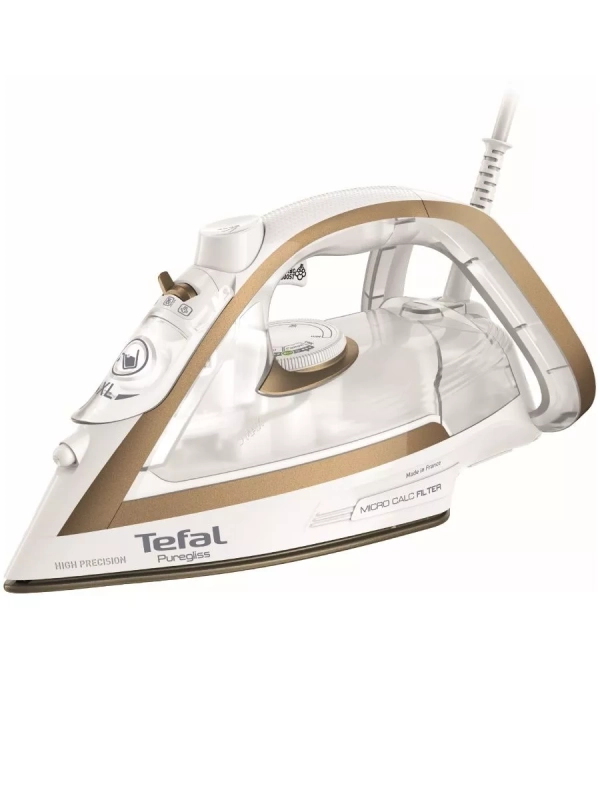 Паровой утюг Puregliss FV8042E0, с автовыключением, 2900 Вт