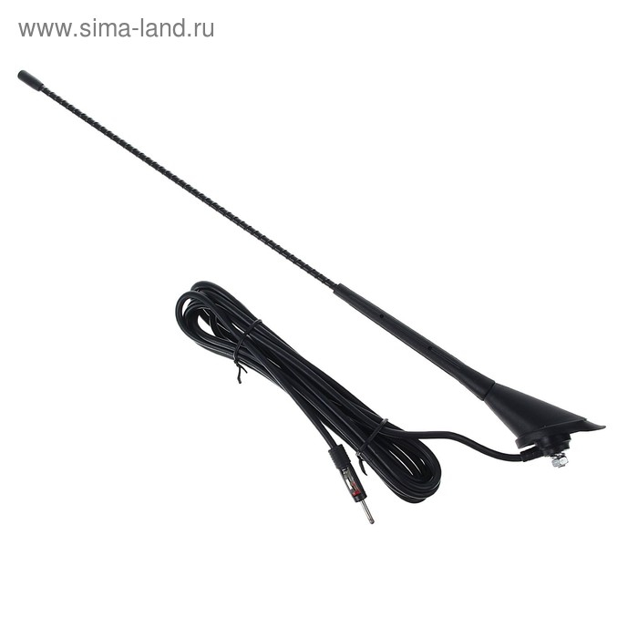 Антенна врезная Антенна врезная "Триада-ВА 62", всеволновая, наклонная 50°, 40 см, противошумная навивка