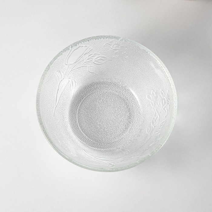 Набор стеклянных салатников на подставке «Вирго», 330 мл, d=12,5 см, 6 шт Набор стеклянных салатников на подставке «Вирго», 330 мл, d=12,5 см, 6 шт