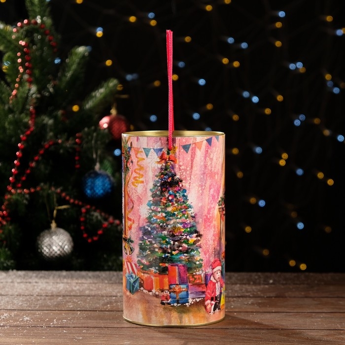 Новый год. Подарочная коробка, тубус «Малышам на праздник» 120 х 220 мм (200 мм внутр. высота). Новый год. Подарочная коробка, тубус «Малышам на праздник» 120 х 220 мм (200 мм внутр. высота).