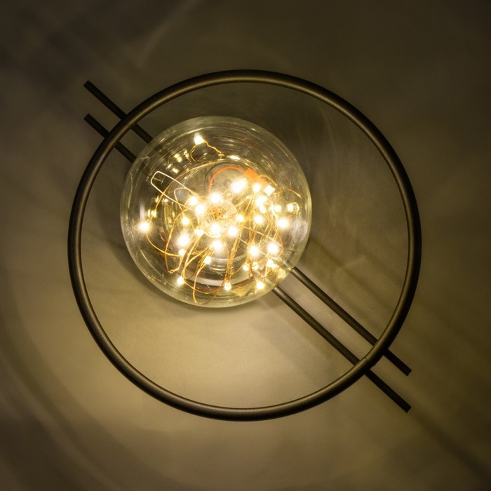 Бра "Аурита" LED 3Вт 4000К черный 32х16х25см