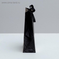 Пакет подарочный с лентой, упаковка, &laquo;Gift for you&raquo;, 13 х 23 х 7 см