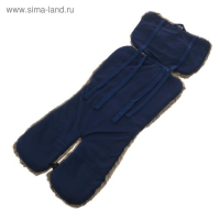 Накидка &laquo;АВТОНЯША&raquo; для детского автокресла, Мишка, серая