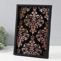 Ключница открытая "Узор2" 5 крючков, 23х32 см Ключница открытая "Узор2" 5 крючков, 23х32 см