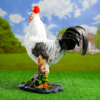 Садовая фигура "Петух" большой 38х19х53см Садовая фигура "Петух" большой 38х19х53см