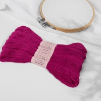 Набор ниток мулине №915, 8 &plusmn; 1 м, 6 шт, цвет тёмно-сливовый