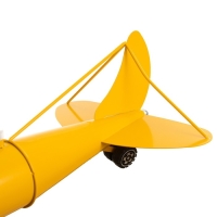 Люстра "Самолет" 4хЕ14 40Вт желто-синий 67х65х80 см Люстра "Самолет" 4хЕ14 40Вт желто-синий 67х65х80 см