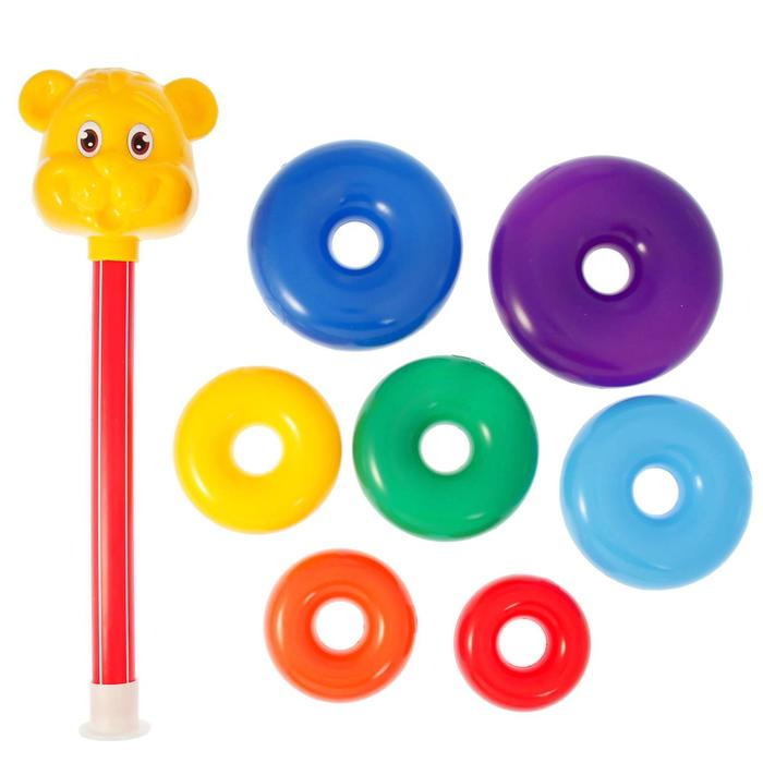 Пирамидка 7 колец «Мишка» Пирамидка 7 колец «Мишка»