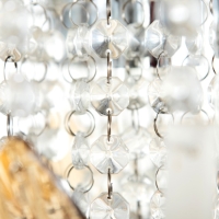 Люстра "Эмилия" 7х40Вт Е27 с пультом, цвет хром 41х41х19 см Люстра "Эмилия" 7х40Вт Е27 с пультом, цвет хром 41х41х19 см