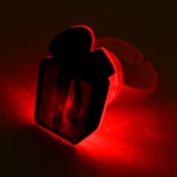 Кольцо с огоньком новогоднее «Подарок», на Новый год, 3 х 3 х 3 см Кольцо с огоньком новогоднее «Подарок», на Новый год, 3 х 3 х 3 см