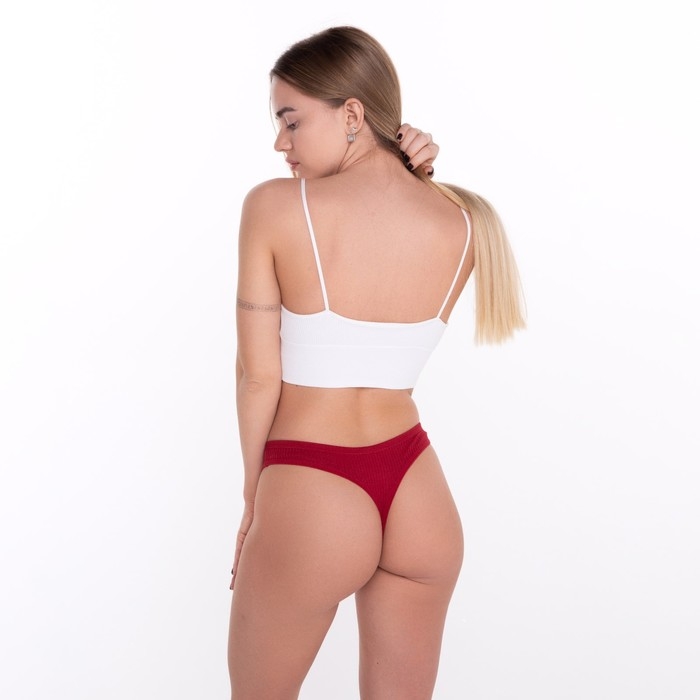 Трусы стринги женские, цвет МИКС, размер 42-44 (XL)