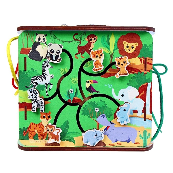 Бизиборд &laquo;Играем со зверятами&raquo;