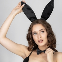 Карнавальный набор «Зайчик» (ушки+ бабочка) Карнавальный набор «Зайчик» (ушки+ бабочка)