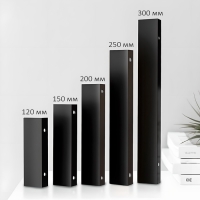 Ручка CAPPIO RT001BL, L=200 мм, м/о 160 мм, цвет черный