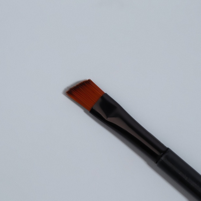 Скошенная кисть с щеточкой, 6 см, набор – 5 шт, цвет чёрный Скошенная кисть с щеточкой, 6 см, набор – 5 шт, цвет чёрный