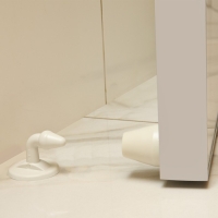 Дверной ограничитель LOCKLAND, изогнутый, цвет рисовый Дверной ограничитель LOCKLAND, изогнутый, цвет рисовый