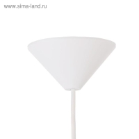 Светильник BayerLux Колпак "Клесси" 1 лампа E27 40Вт белый д.300