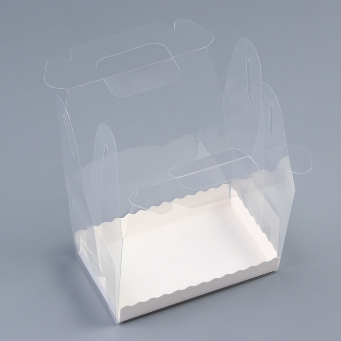 Коробка под рулет, белая 13 х 8 х 10 см. Кондитерская упаковка Коробка под рулет, белая 13 х 8 х 10 см. Кондитерская упаковка