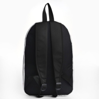 Рюкзак школьный текстильный &laquo;Цветы&raquo;, 42х14х28 см, цвет белый