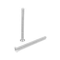 Винт ЛОМ, оцинкованный, DIN 965, класс прочности 4.8, М5х70 мм, 120 шт Винт ЛОМ, оцинкованный, DIN 965, класс прочности 4.8, М5х70 мм, 120 шт