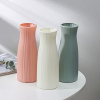 Ваза для цветов, 7,5×20,5 см, 650 мл, цвет МИКС Ваза для цветов, 7,5×20,5 см, 650 мл, цвет МИКС