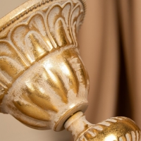 Подсвечник металл &laquo;Ярусы&raquo; для одной свечи 16 х 16 х 31 см