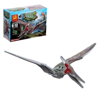 Конструктор блочный &laquo;Динозавры&raquo;, 12 видов, МИКС