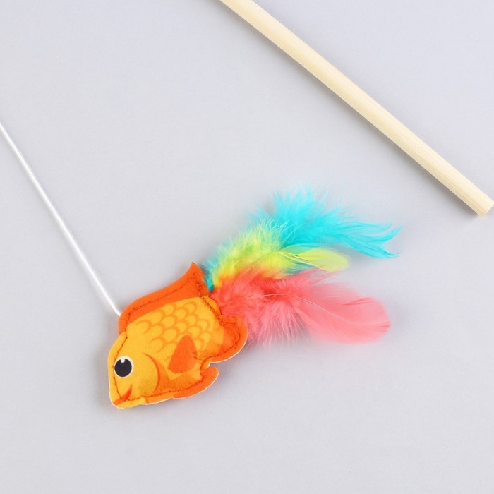 Дразнилка из фетра &laquo;&lrm;Рыбка&raquo;, 6,4х4,8 см