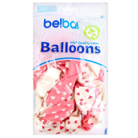 Шар латексный 14" &laquo;С рождением дочки&raquo;, пастель, набор 25 шт., цвета МИКС