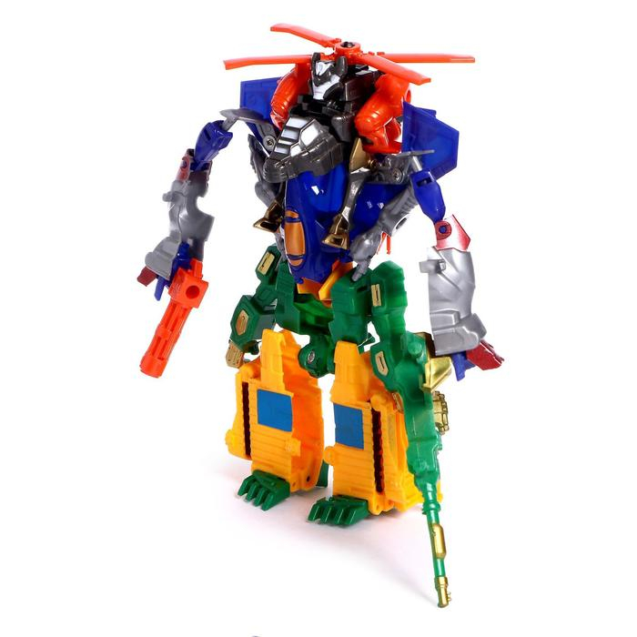 Набор роботов &laquo;Военная техника&raquo;, трансформируется, 3 собираются в 1 робота