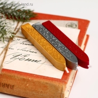 Сургучная печать &laquo;Снежинка&raquo;, 10 х 16 см