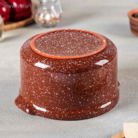 Горшок-сотейник &laquo;Мрамор коричневый&raquo;, 1,5 л