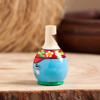 Свистулька &laquo;Колобок&raquo;, 4&times;6 см, микс, ручная роспись