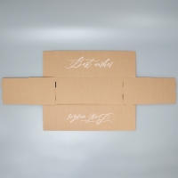 Коробка подарочная складная с PVC-окном, упаковка, &laquo;Цветы &raquo;, 14 х 35 х 14 см