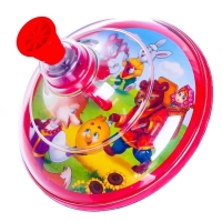 Юла прозрачная &laquo;Сказочные животные&raquo;, МИКС