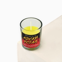 Ароматическая свеча прикол &laquo;Адски устала&raquo;, аромат ваниль, 8,3 х 5,3 х 8,3 см.