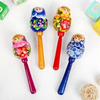 Погремушка на палочке «Девочка», МИКС Погремушка на палочке «Девочка», МИКС