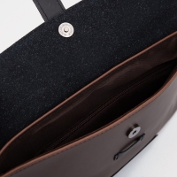 Клатч мужской, цвет чёрный/коричневый Клатч мужской, цвет чёрный/коричневый