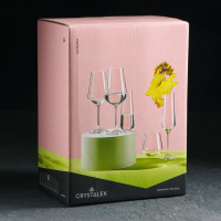 Набор бокалов для шампанского &laquo;Сандра&raquo;, 200 мл, 6 шт