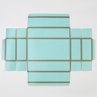 Коробка под 6 конфет, кондитерская упаковка &laquo;Best Wishes&raquo;, 10.2 х 20 х 5 см