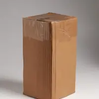 Ваза стекло настольная "Паутинка" талия, 20х10 см, прозрачный