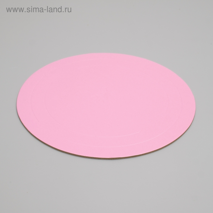 Подложка усиленная, золото-розовый, 26 см, 3,2 мм