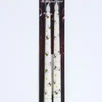 Свечи светодиодные "Античные. Ромашки и пчёлки" набор 2 шт 2хААА 2х2х27,5 см 2,5х7х32 см