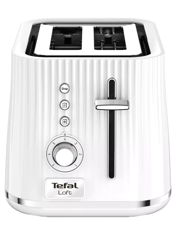 Тостер Loft 2S TT761138, белый, 850 Вт