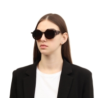 Очки солнечные женские, uv 400, кожаные шторки, дужка 14.7 см, ширина 14.4 см, линза 7 х 5.5 см 9909 Очки солнечные женские, uv 400, кожаные шторки, дужка 14.7 см, ширина 14.4 см, линза 7 х 5.5 см 9909