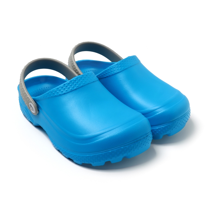 Сабо детские Сабо детские "Тим" цвет василек/серый, р-р 29-30