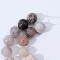 Бусины на нити шар №10 «Яшма песочная» матовая, +/- 38 см Бусины на нити шар №10 «Яшма песочная» матовая, +/- 38 см